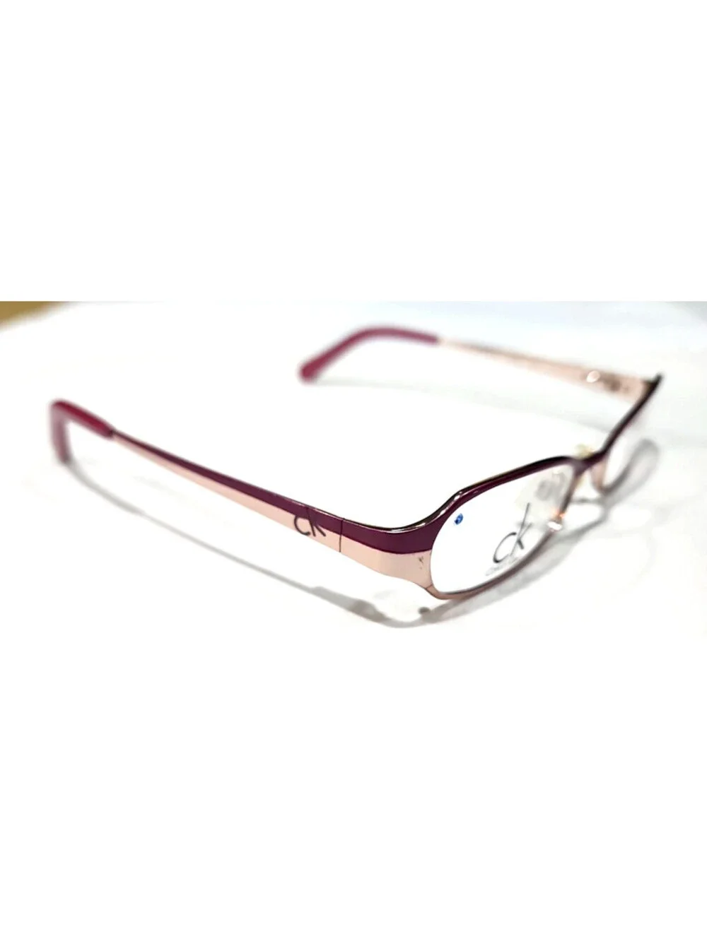 Calvin Klein CK5155 605 Small Purple Metal Eyeglasses 49-19 130